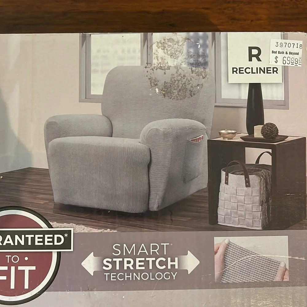 Smart fit Connor stretch recliner slipcover